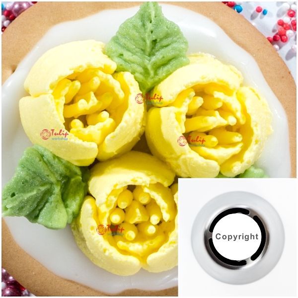 Насадка Тюльпан №101 Амбер | L размер (Russian Tulip Nozzle #101 Amber | L size | by Tulip Workshop)