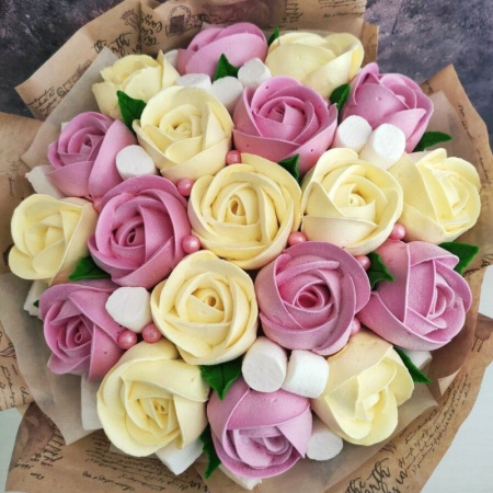 Дополнительный набор для зефирных цветов 5 шт | от Малиновки МК (насадки тюльпан L+ размер)