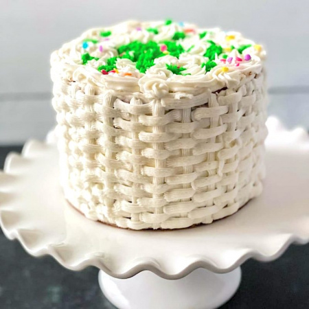 Кондитерская насадка 899 Tulip™ лента с зубчиками ракушка (Shell Basketweave) большая, прорезь 20 мм