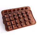 Силиконовые Мини Формы для: Шоколада, Карамели, Льда, Мармелада