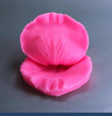 Молд силиконовый (вайнер) Лепесток (1), комплект 2 части (60•50 мм) e124