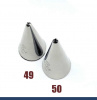 Кондитерская насадка закрытая звезда 49 Tulip™ малый размер (Ø 3.2 мм, 4 луча)