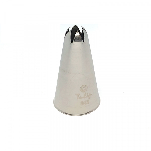 Кондитерская насадка закрытая звезда №843 Tulip™ (diam.5 mm; 6лучей)