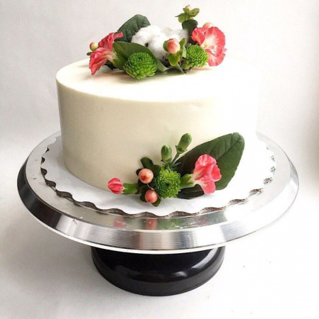 Поворотный стол для торта ∅ 34 см (большой) | Металл