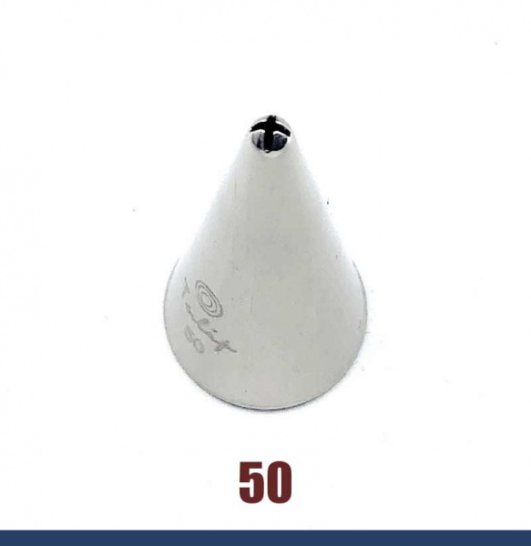 Кондитерская насадка закрытая звезда 50 Tulip™ малый размер (Ø 3.6 мм, 4 луча)