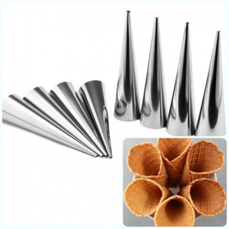 Конусы для выпечки 140 мм, Набор 8 шт