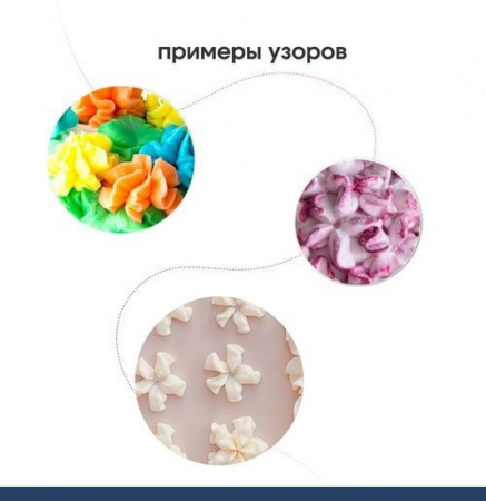 Кондитерская насадка 138 Tulip звезда закрытый центр